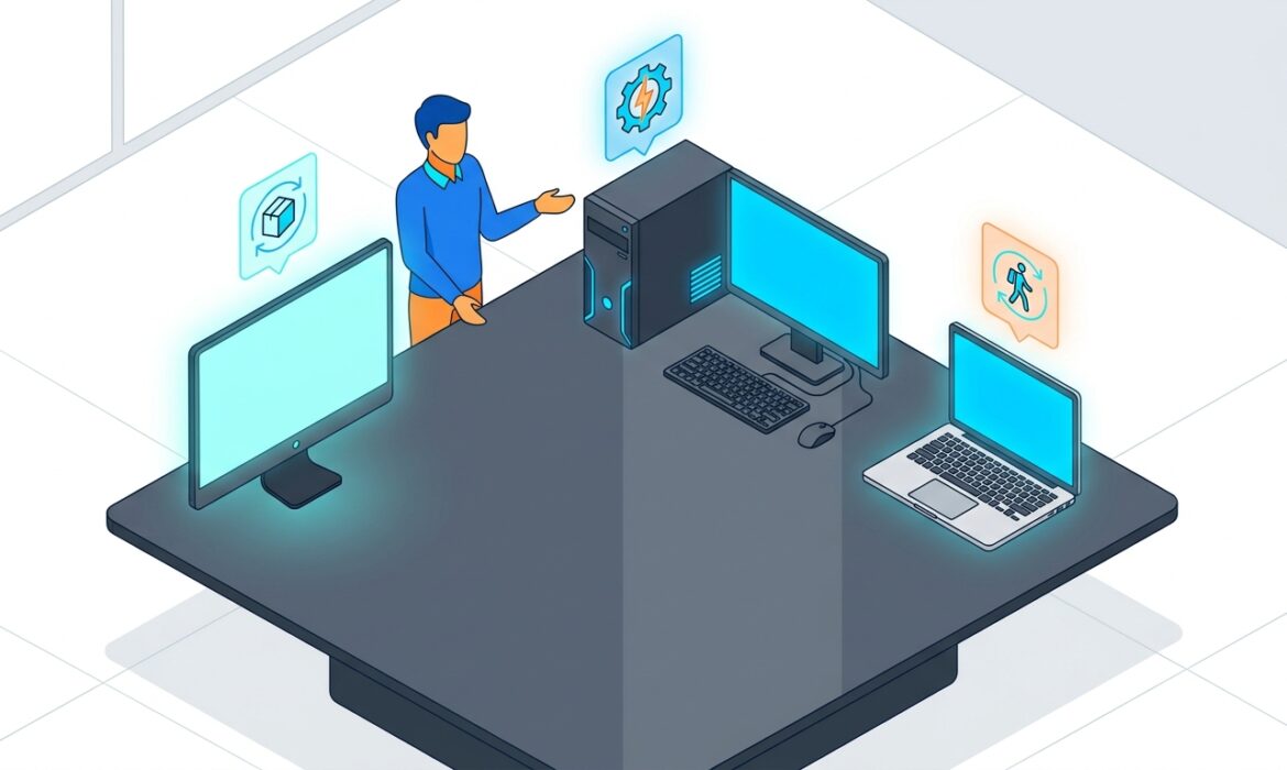 راهنمای خرید All-in-One | مقایسه کامپیوتر AIO با کیس و لپ‌تاپ